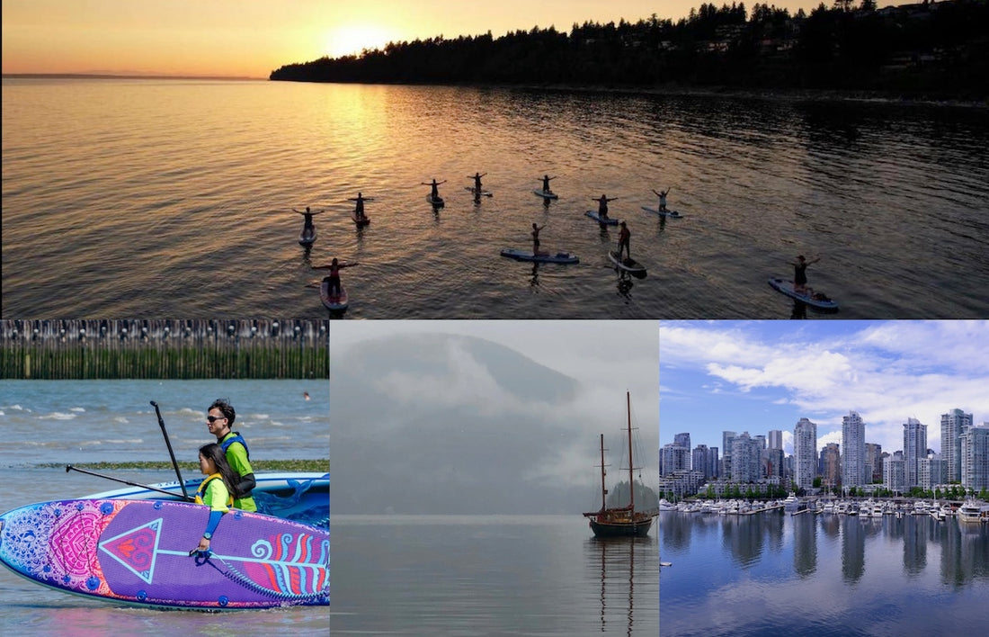 best vancouver paddleboarding beaches autumn canada