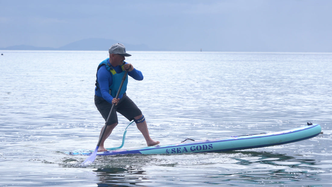4 Useful Positions on an Inflatable Paddleboard
