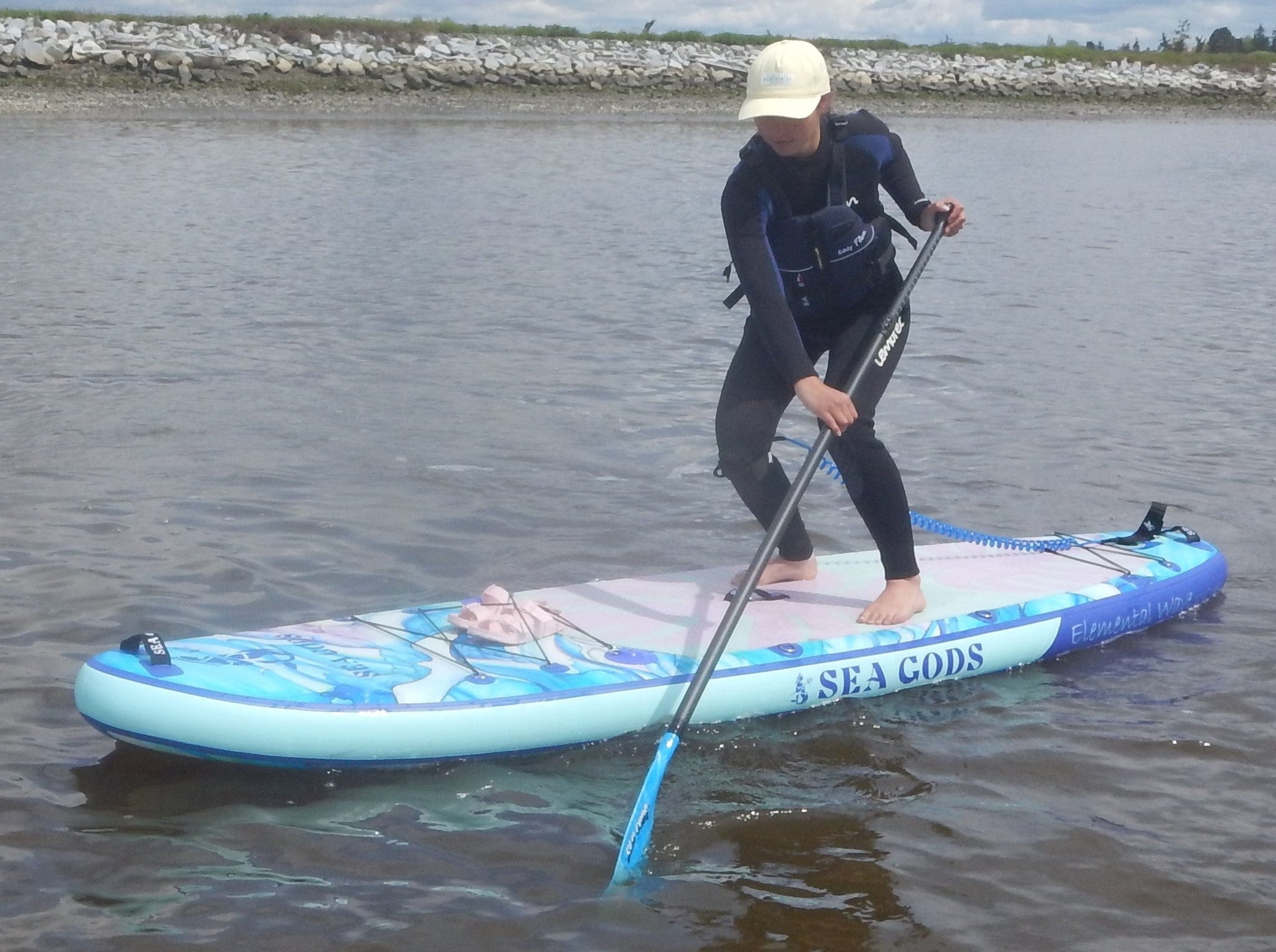 How to use the Cross Draw on your inflatable Paddle Board