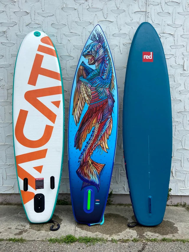 Sea Gods Stand Up Paddleboards vs other boards like red paddle co or costco body glove