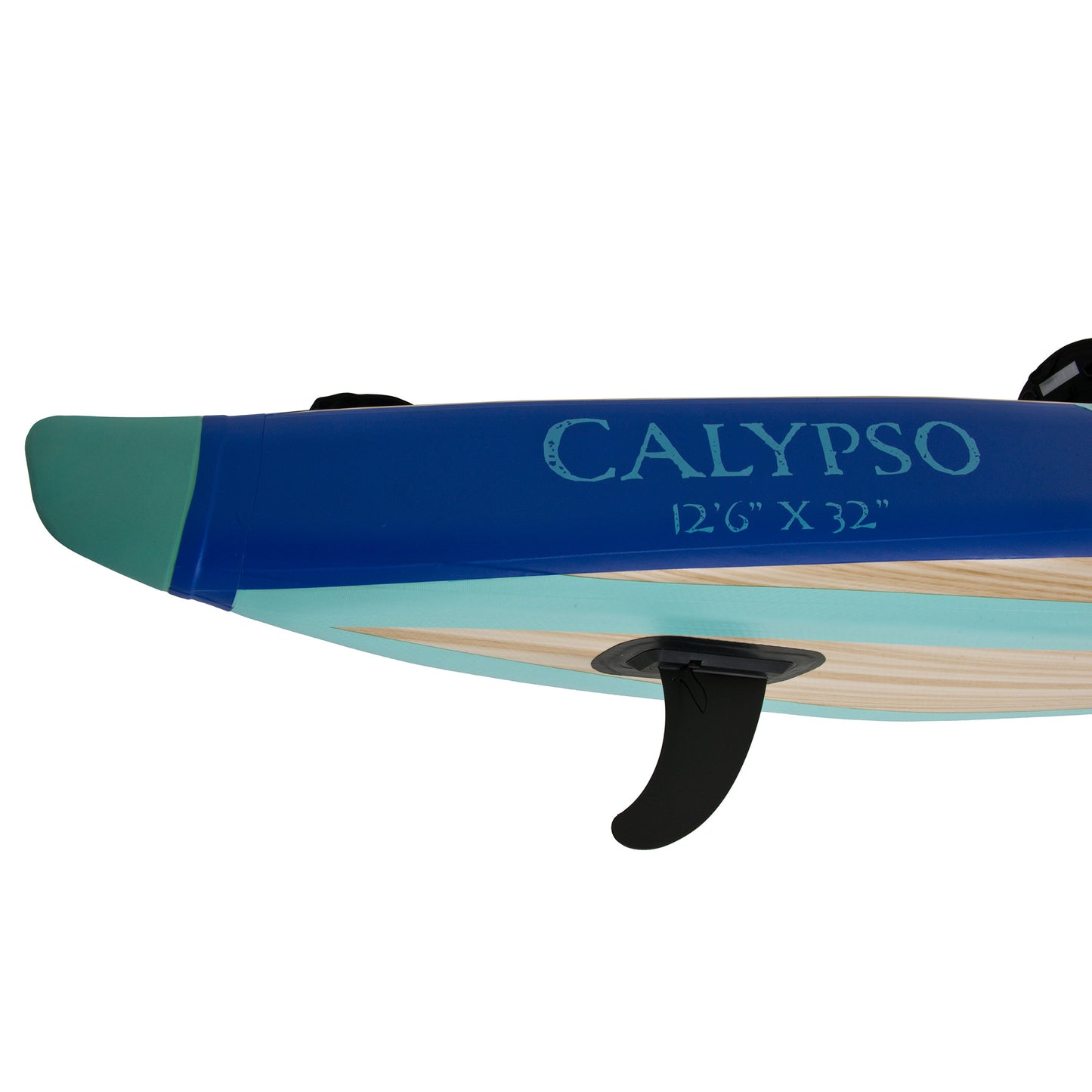 Calypso Single Inflatable Kayak fin view