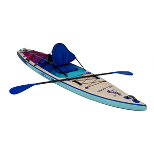 Top Touring iSUP Paddleboard with Kayak Seat. Canada USA - 2022 Carta Marina 