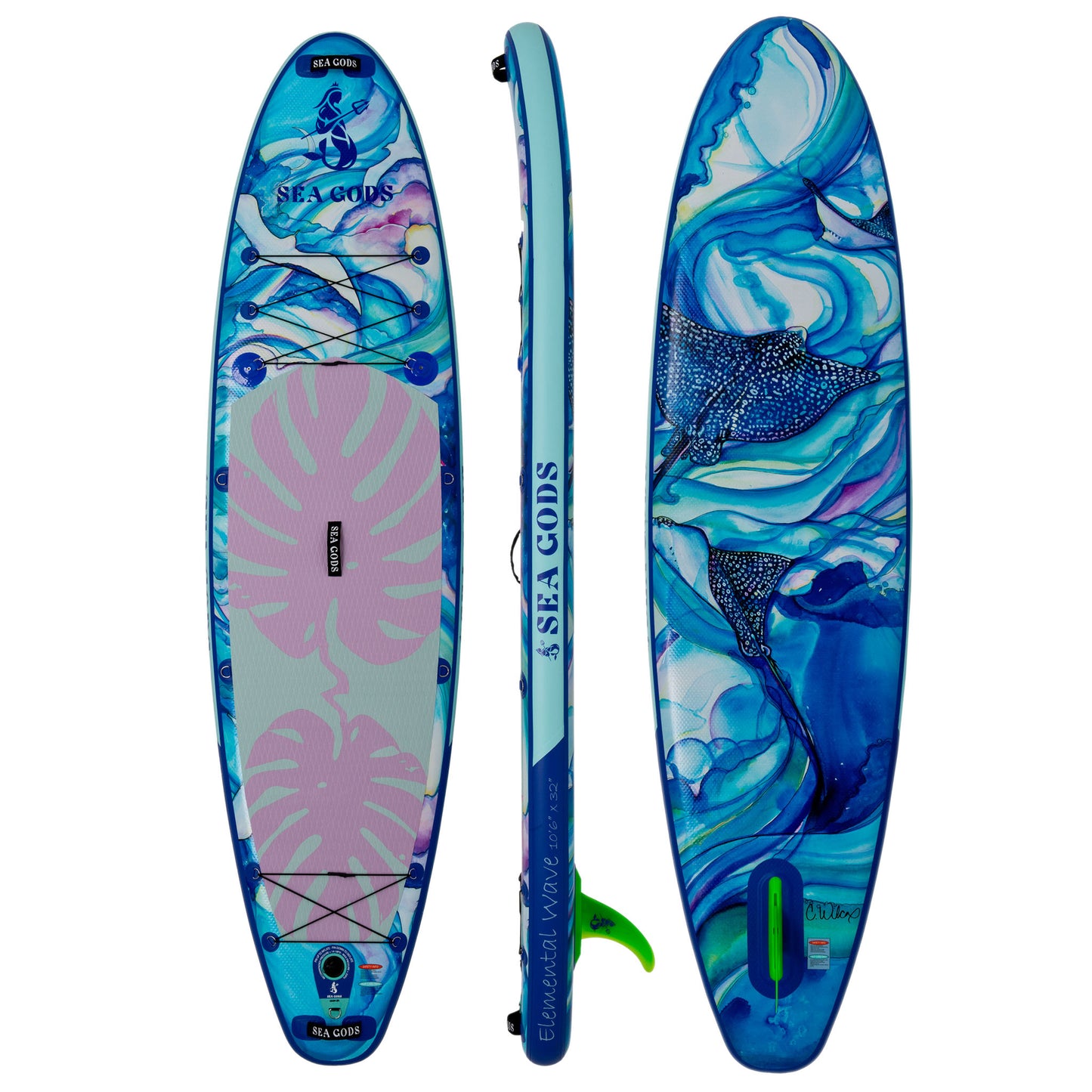Best All Around Paddle Board | 2022 Elemental Wave Inflatable SUP