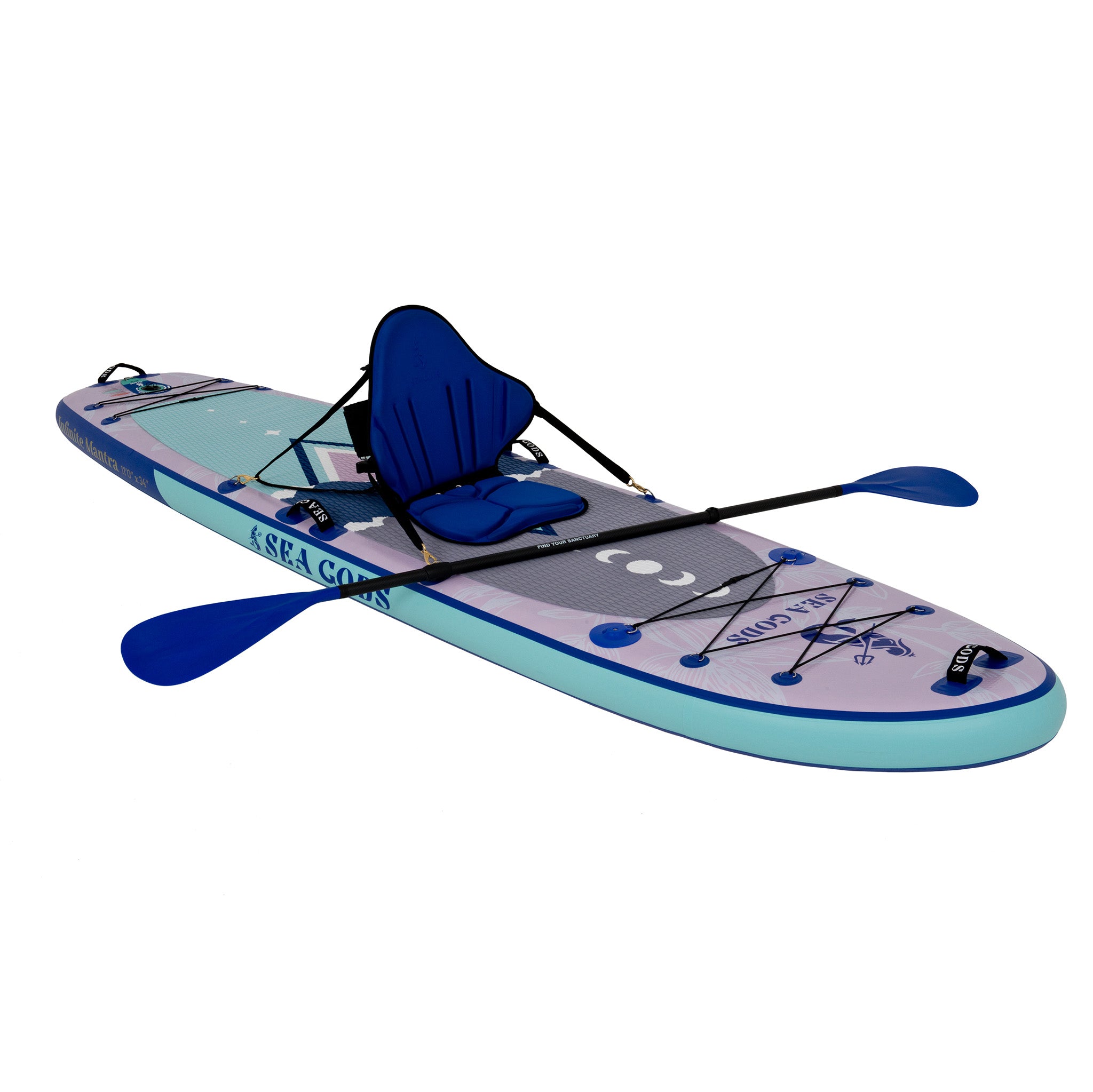 yoga SUP Board with kayak seat