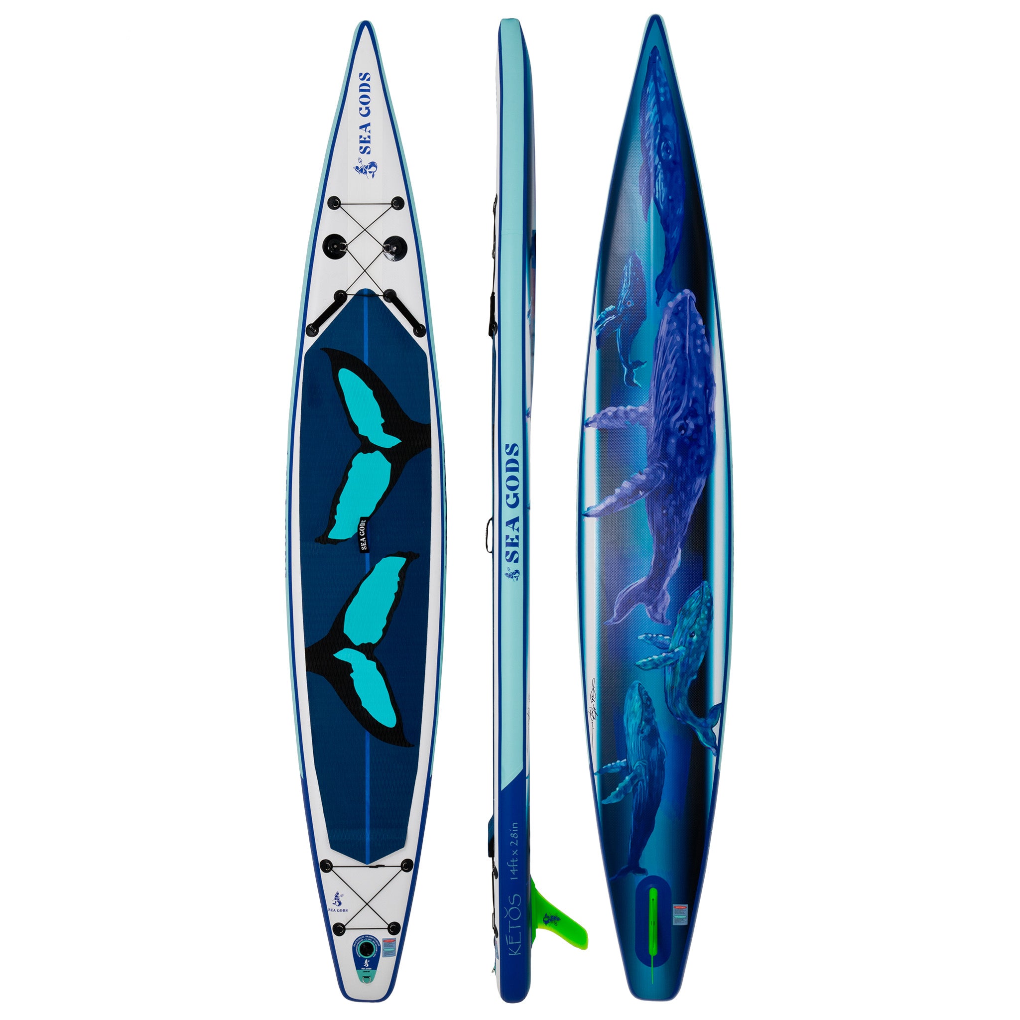 Racing SUP Paddle Board | KETOS by Sea Gods | Free Shipping in Canada