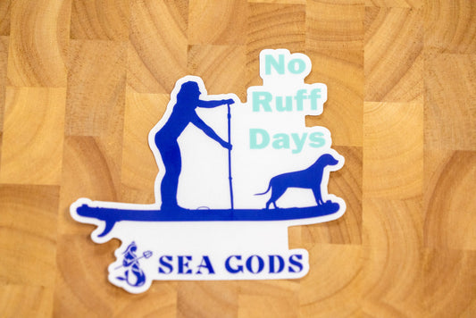 No Ruff Days Bumper Sticker